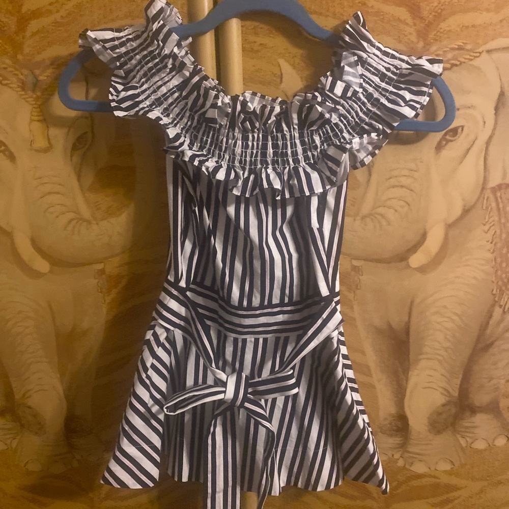 Kate Spade Top 
Black & White Stripes
Classy
Great Condition